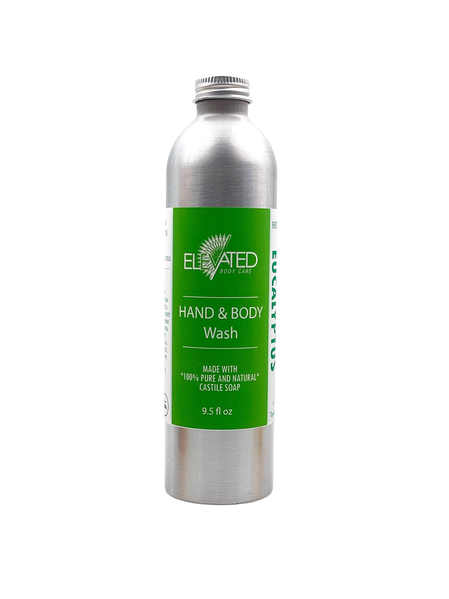 ELEVATED - Herbal Hand & Body Wash w/ Natural Castile Soap: Citrus-Sage bulk refill