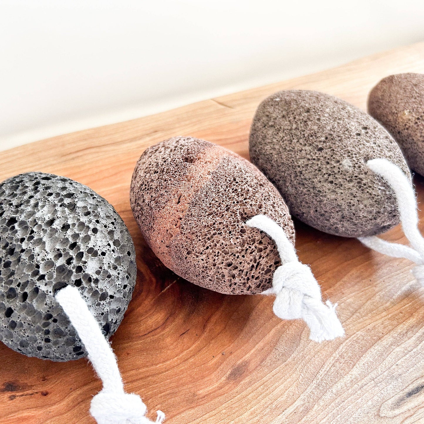 Lava Pumice Stone | With Rope | Exfoliation Stone