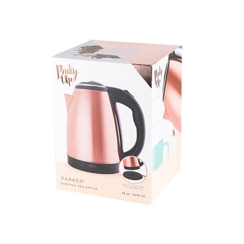 Parker™ Stainless Steel Electric Tea Kettle -56oz -Rose Gold