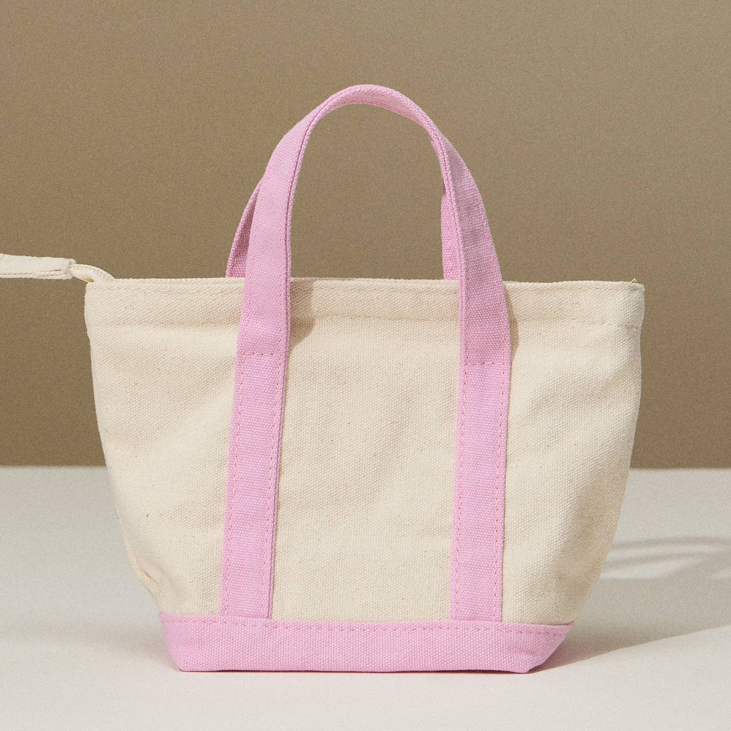 EcoCharm Cotton Everywhere-Carry Canvas Bag – Mini Size: Pink / One size / 5DG78050