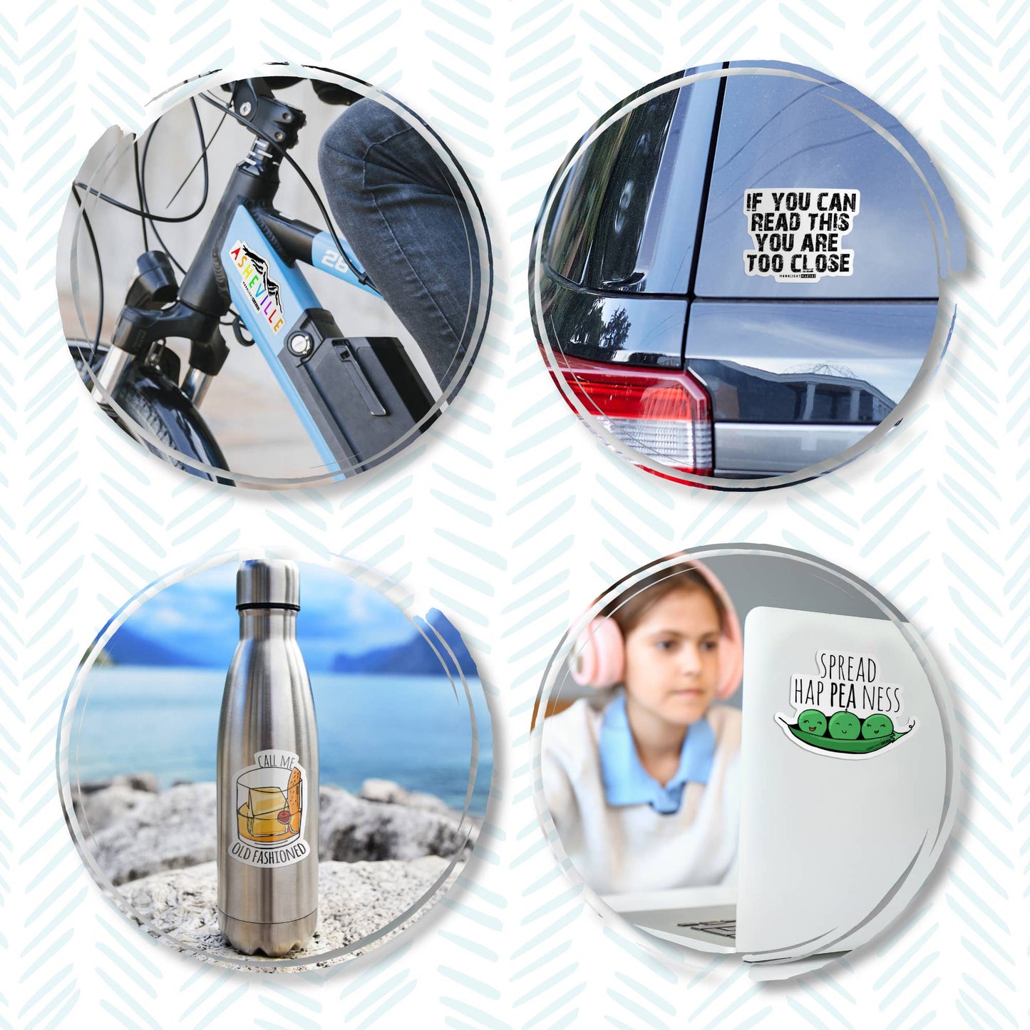 Indoorsy - Die Cut Stickers