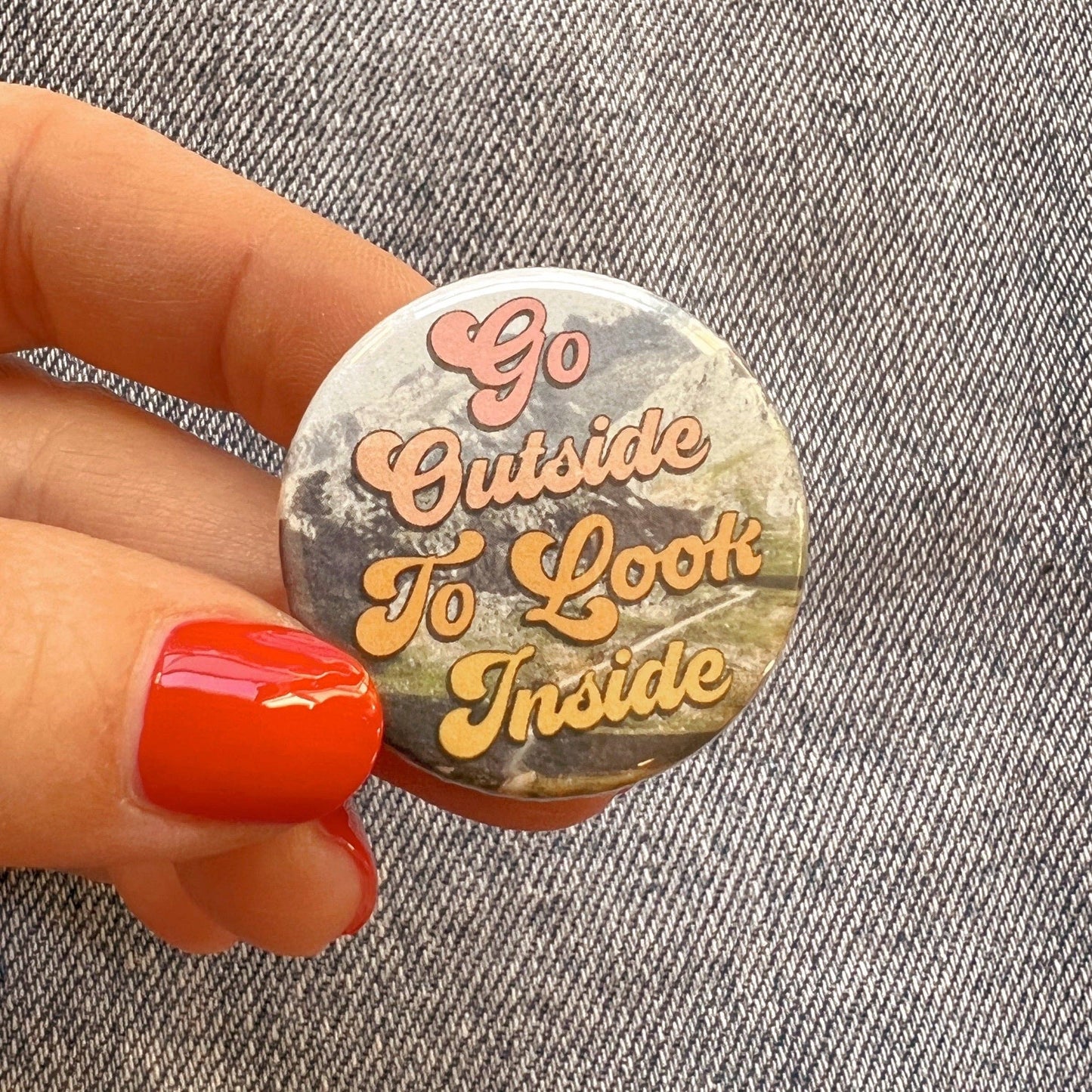 Positivity Button Pins: Cool to be Kind