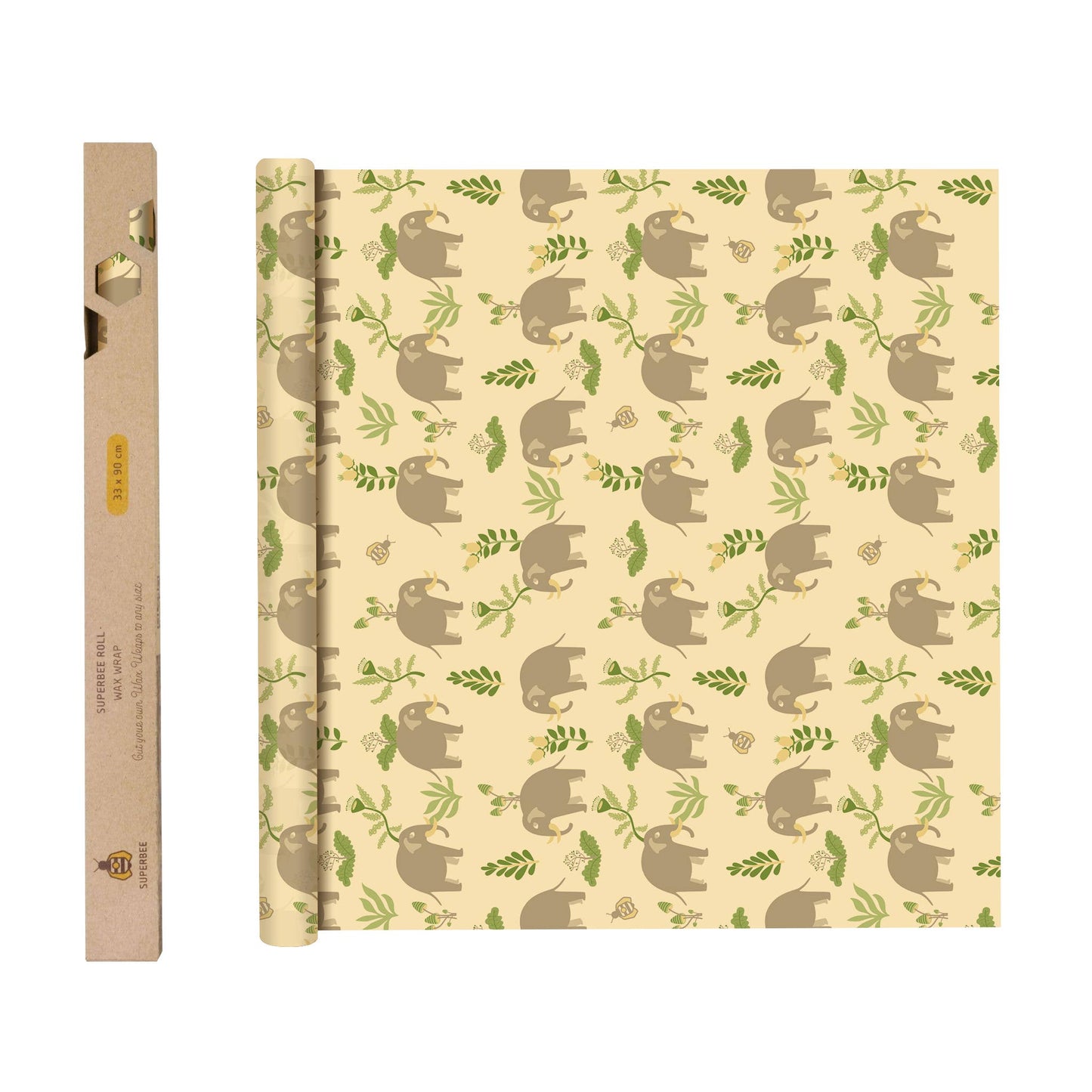 Reusable Beeswax Wrap Roll: Passion Som