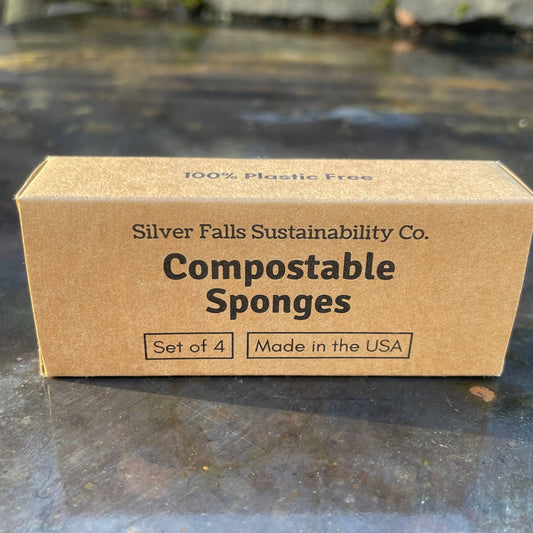 Compostable Sponges (Pack of 4) 