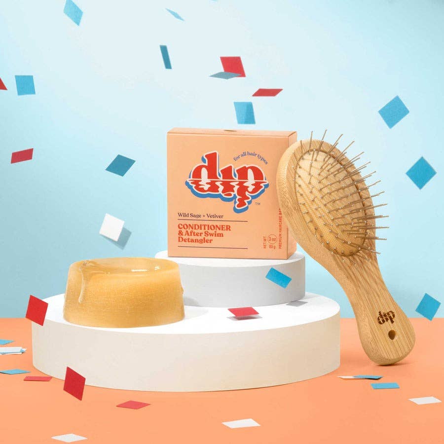 Conditioner Bar & After Swim Detangler - Wild Sage & Vetiver: 3 oz