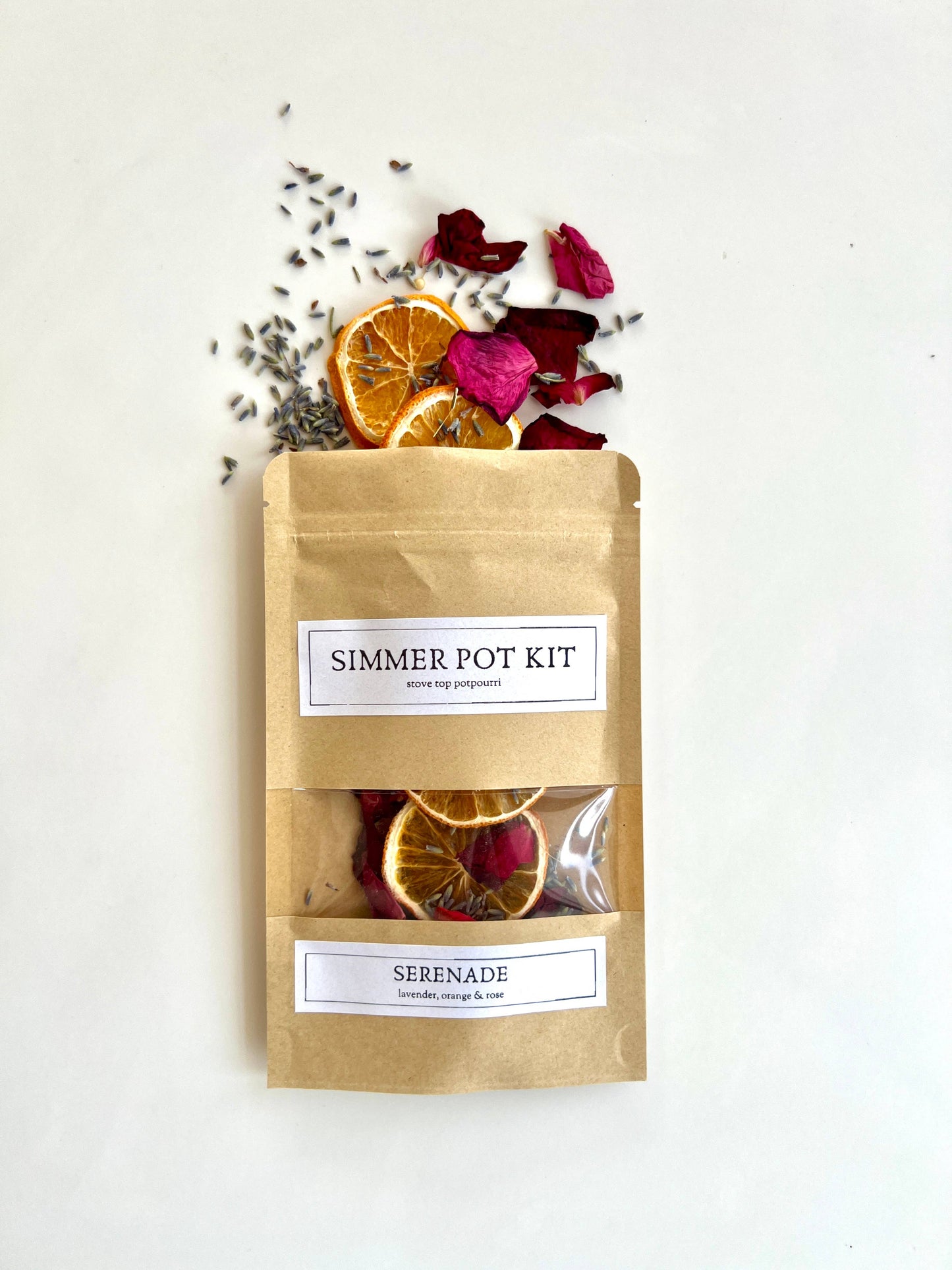 Serenade - Simmer Pot Kit - Lavender, Orange & Rose