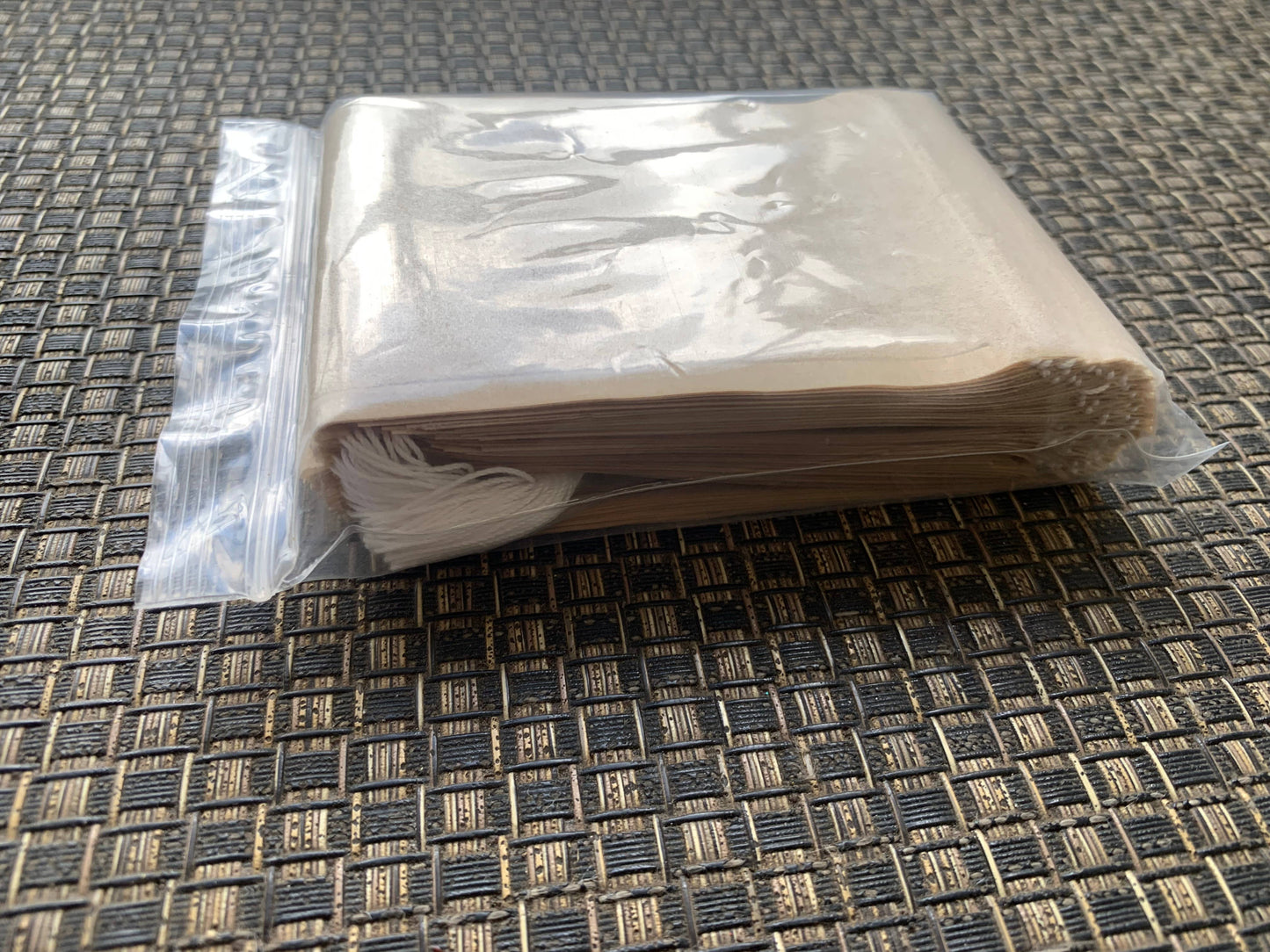 Brown paper Tea Bags- Set of 100- Large Size