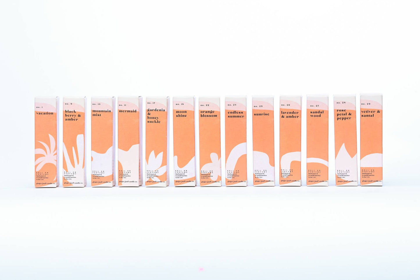 Roll - on perfume • 15 scents • non toxic • small batch: No. 20 vanilla oak