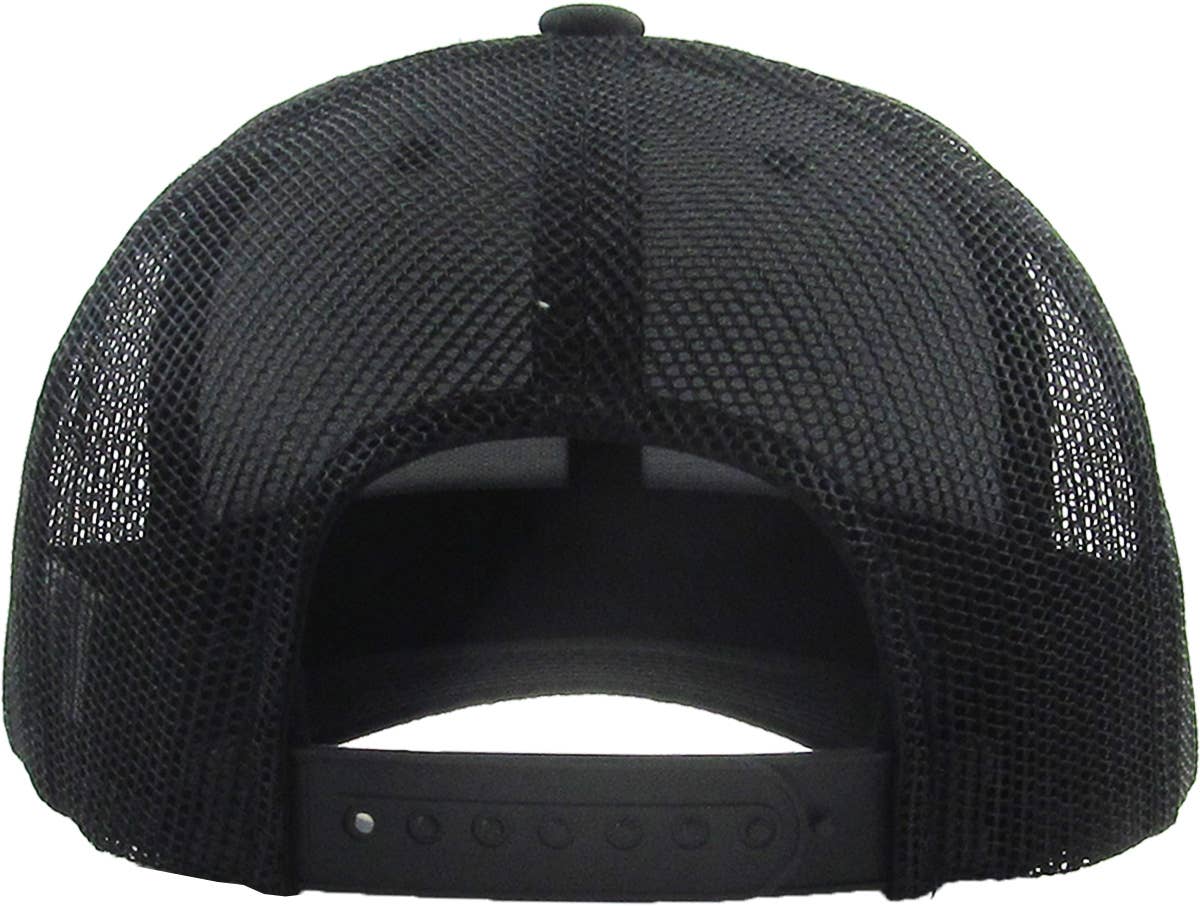 CLASSIC 6 PANEL MESH BACK: DGY-DGY