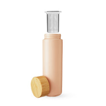 Load image into Gallery viewer, Tatyana Ceramic To-Go Infuser Mug in Coral by Pinky Up
