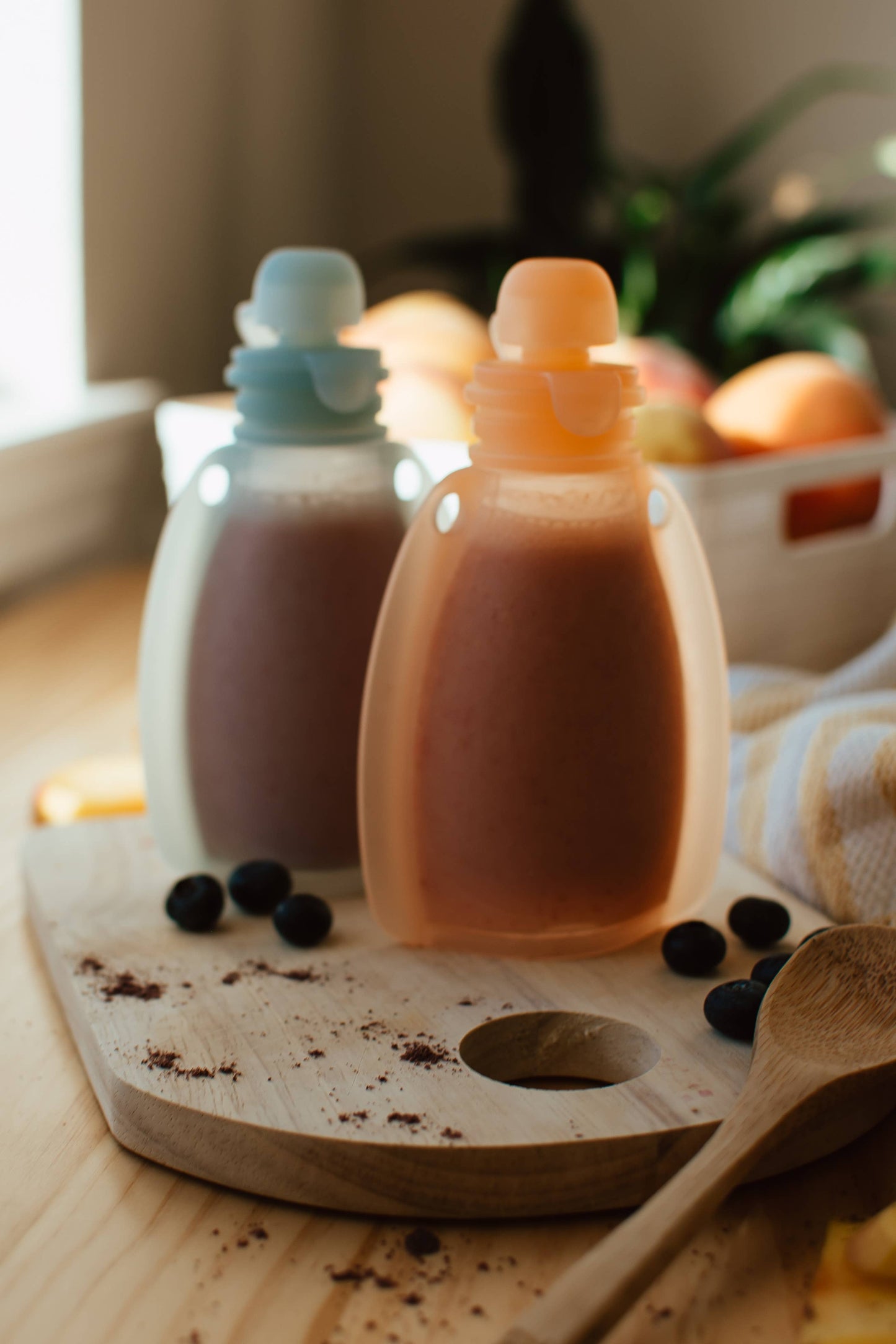 Baby Pouch SET OF TWO: Orange