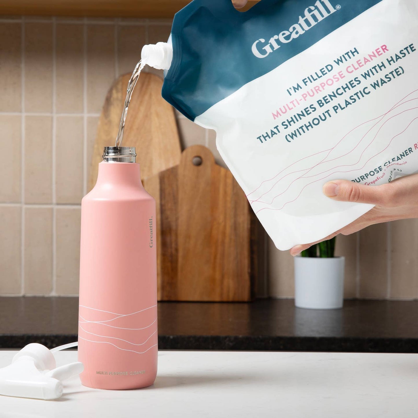 Multi-Purpose Cleaner bulk refil: Grapefruit + Mandarin