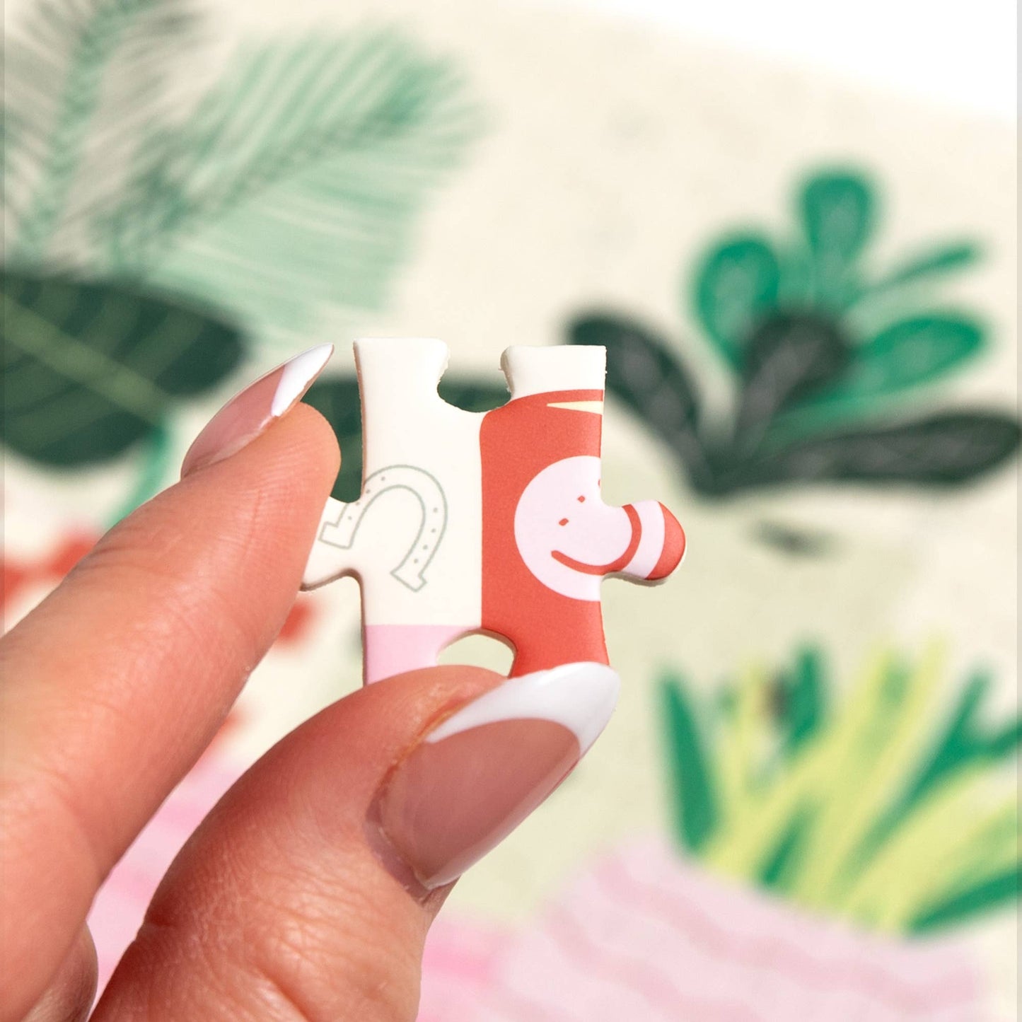 Potted Plants - 400 Piece Panoramic Jigsaw Puzzle