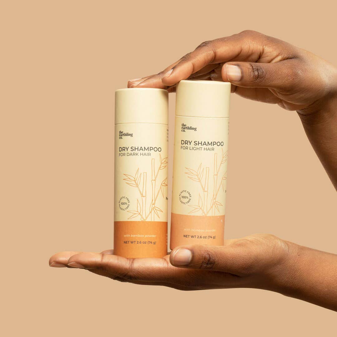 Dry Shampoo: Dark Hair in Paper Tube