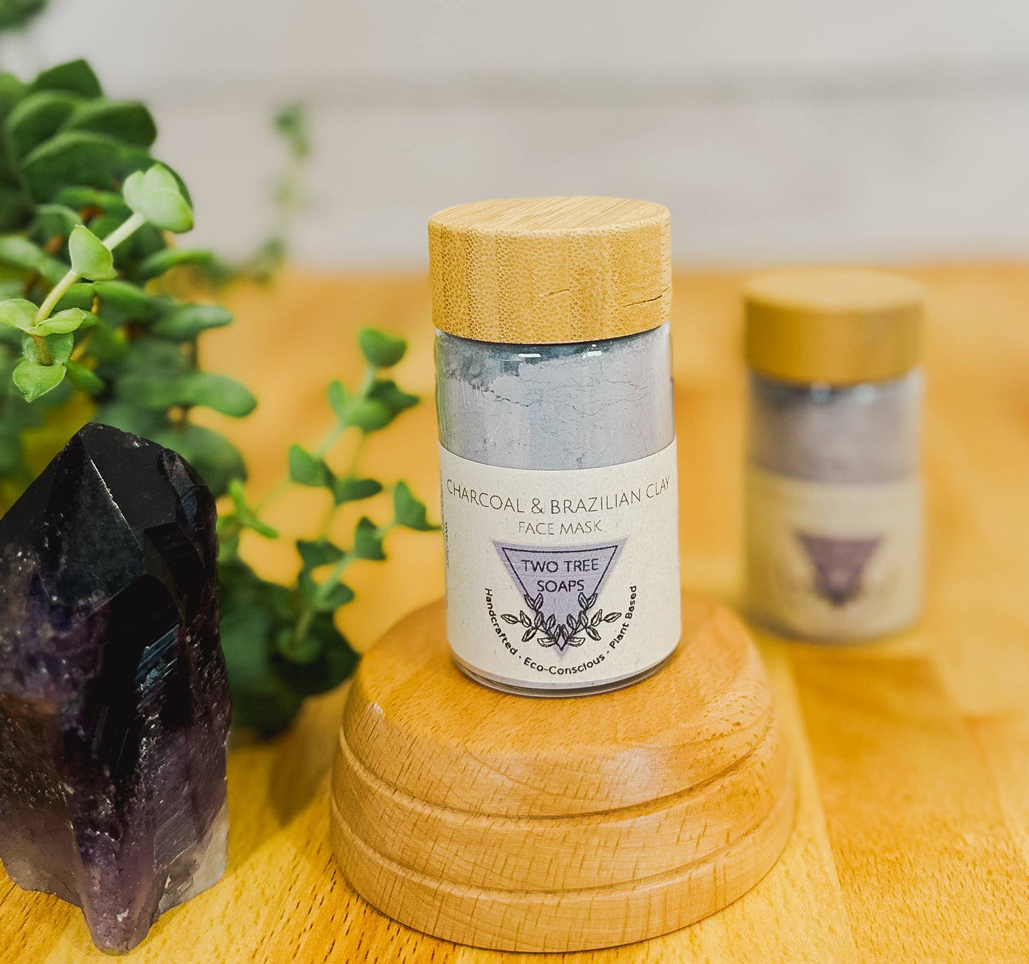 Clay Face Mask - Charcoal & Brazilian Clay