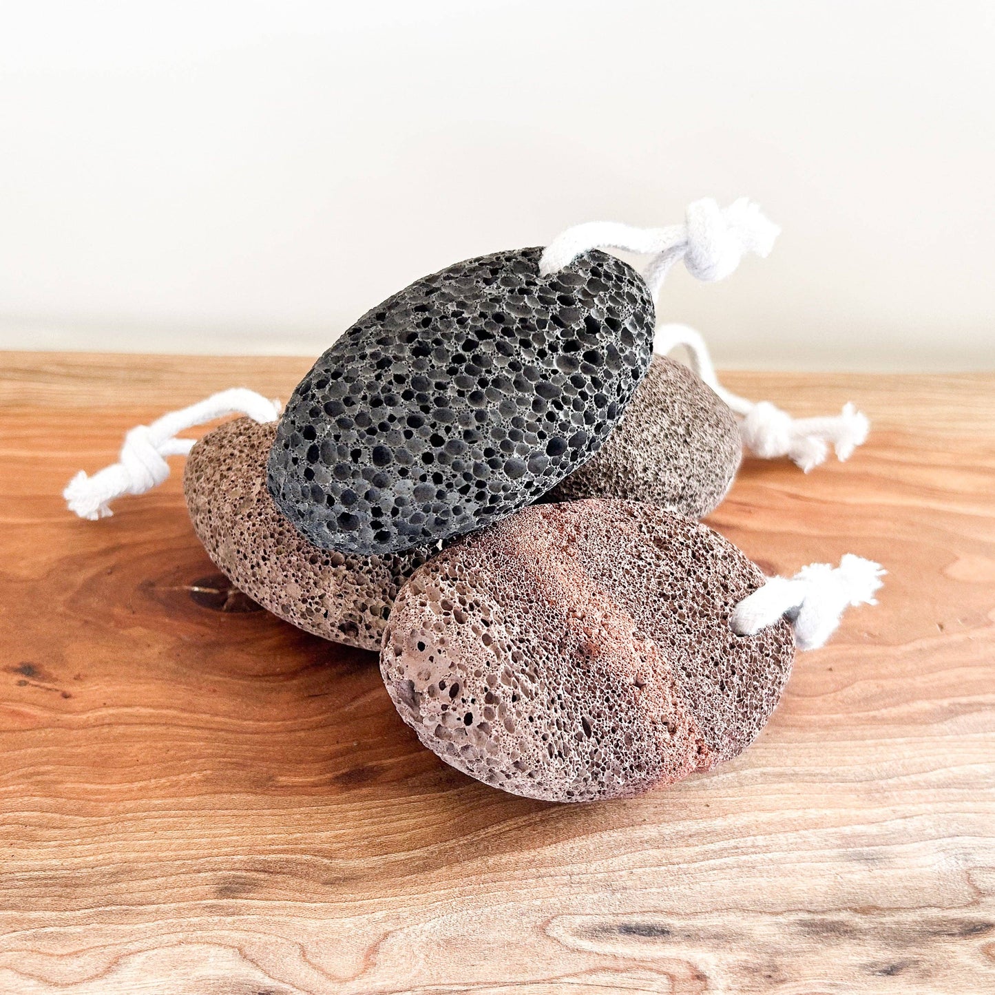 Lava Pumice Stone | With Rope | Exfoliation Stone