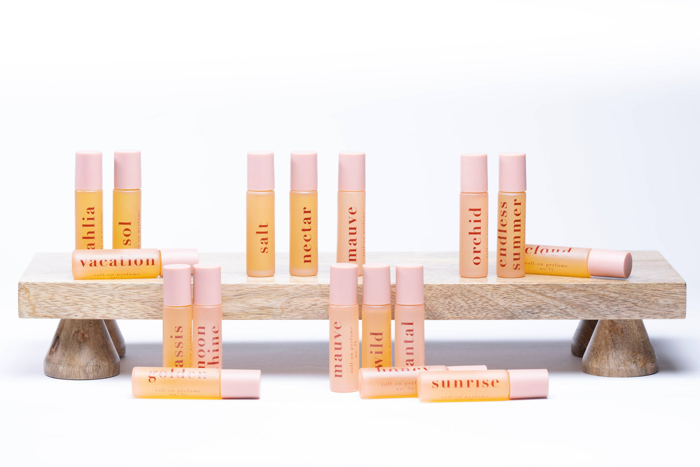 Roll-on perfume • 17 scents • non toxic • small batch: No. 17 bloom (new version of gardenia honeysuckle)