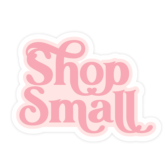 Shop Small Sticker