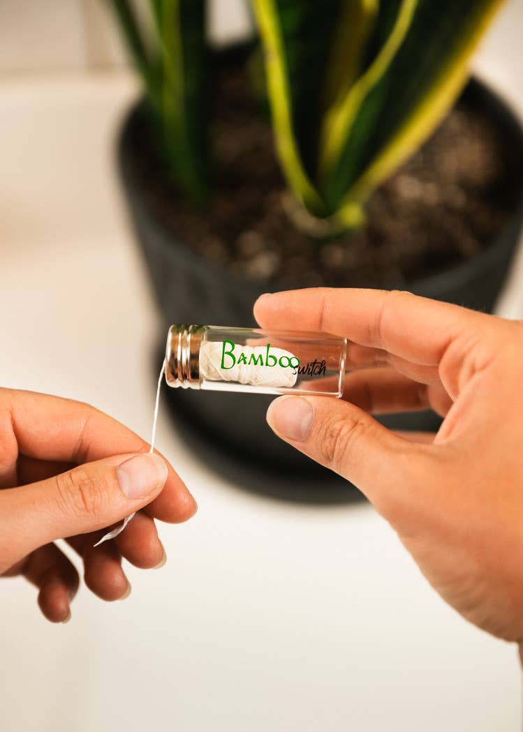 Bamboo Floss | Vegan: Natural White