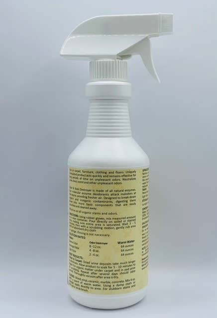 Odor & Stain Destroyer 16 oz Spray