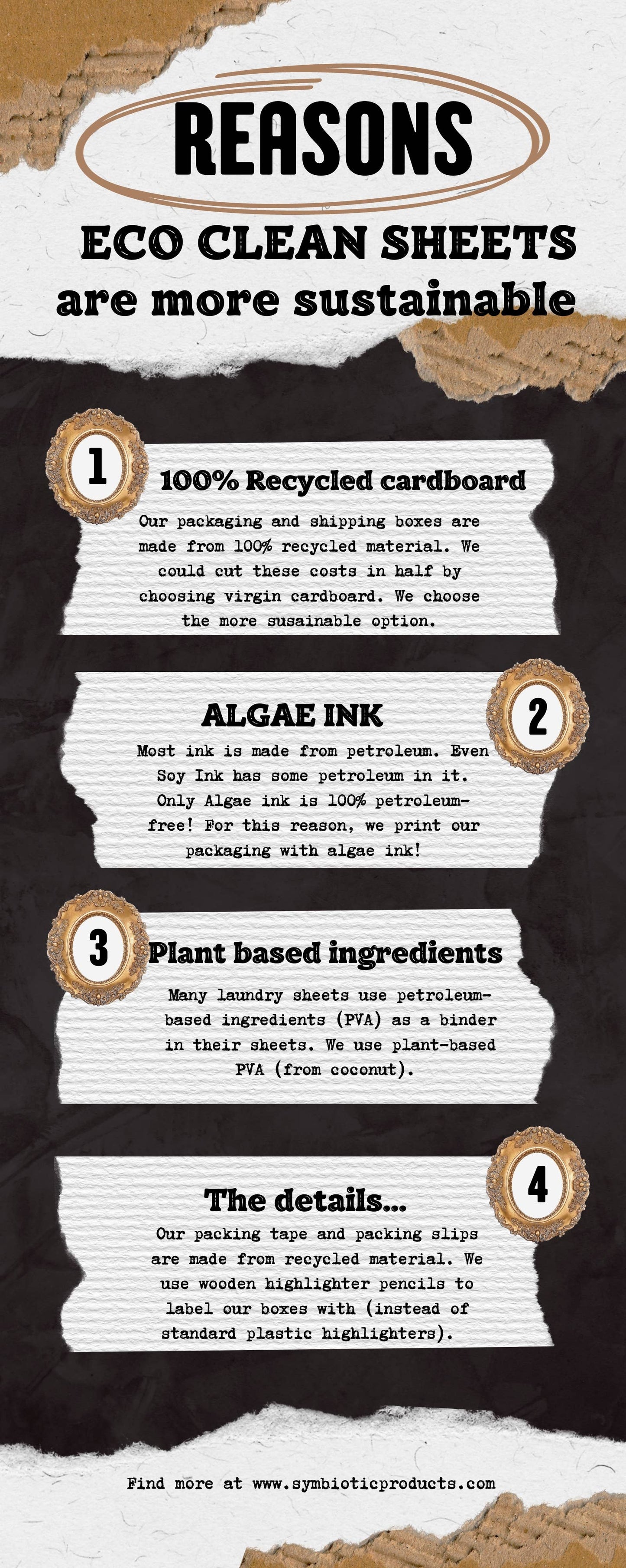 Eco Clean Sheets - Concentrated Laundry Detergent -100 Loads: Unscented
