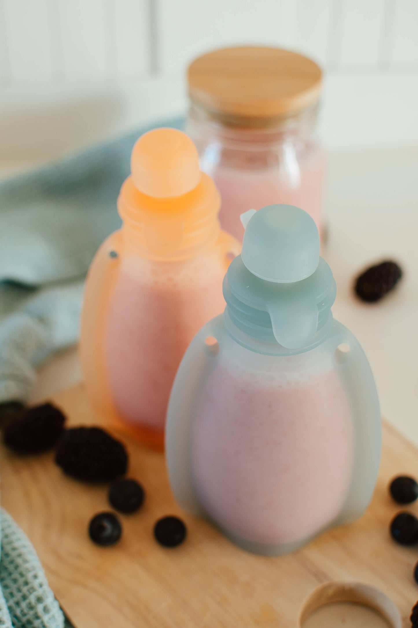 Baby Pouch SET OF TWO: Orange