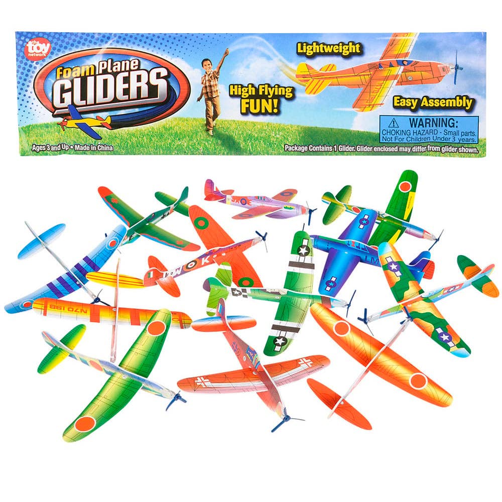 8" FLYING GLIDER PLANE LLB kids toys