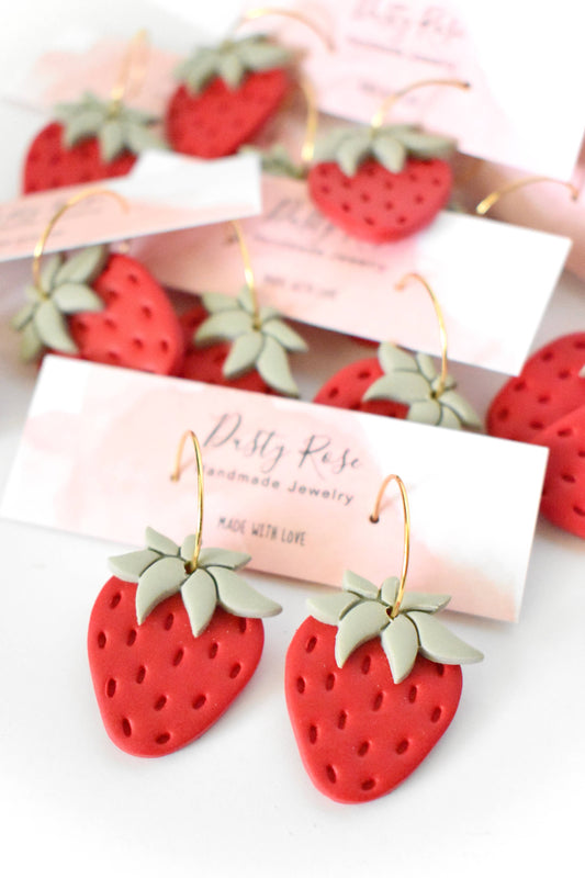Strawberry Hoops
