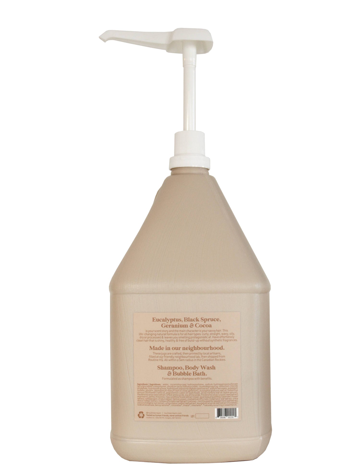Shampoo 4L REFILL bulk - for refill/zero waste stores: Dirty Hipster No.4