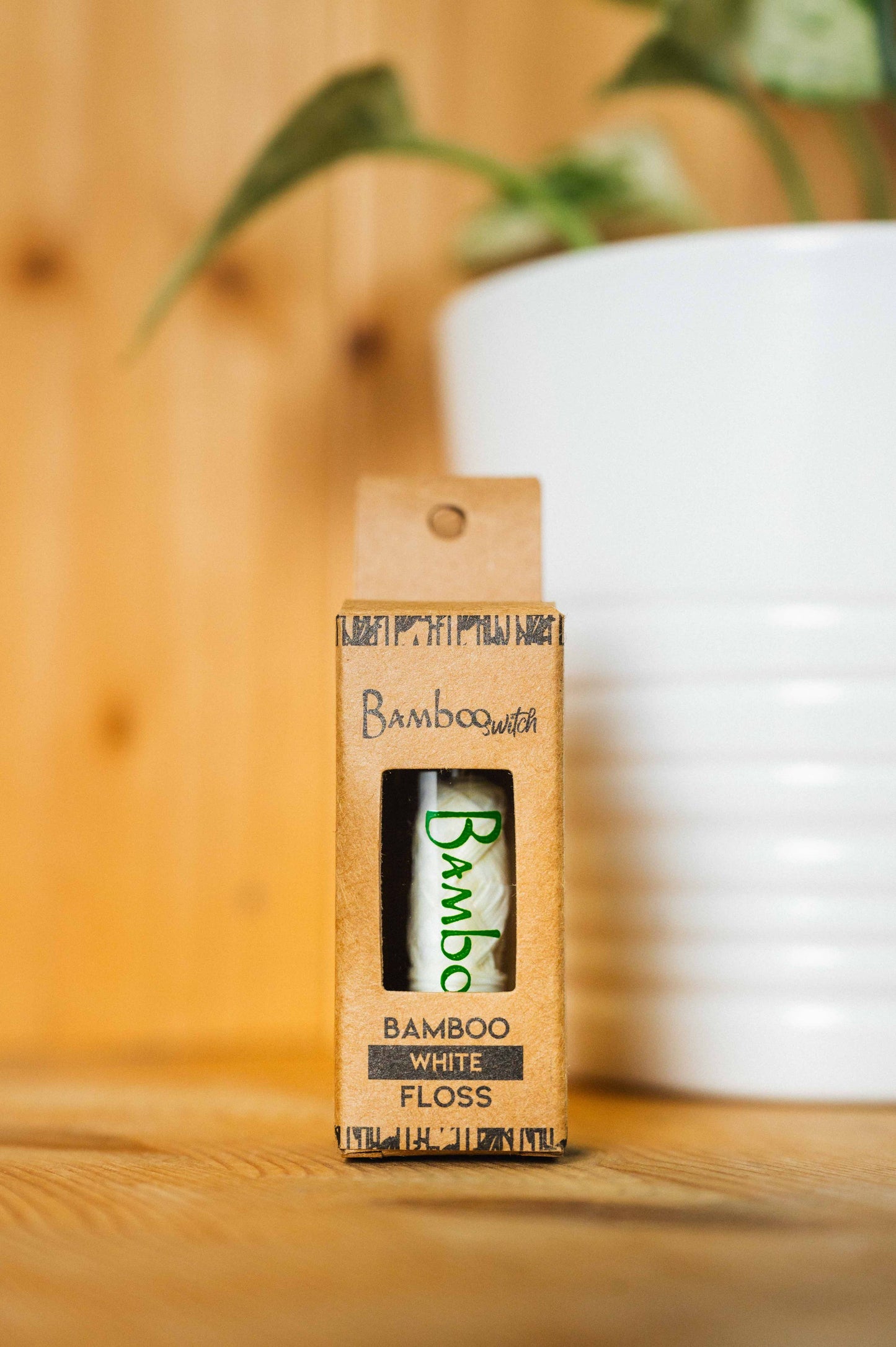 Bamboo Floss | Vegan: Natural White