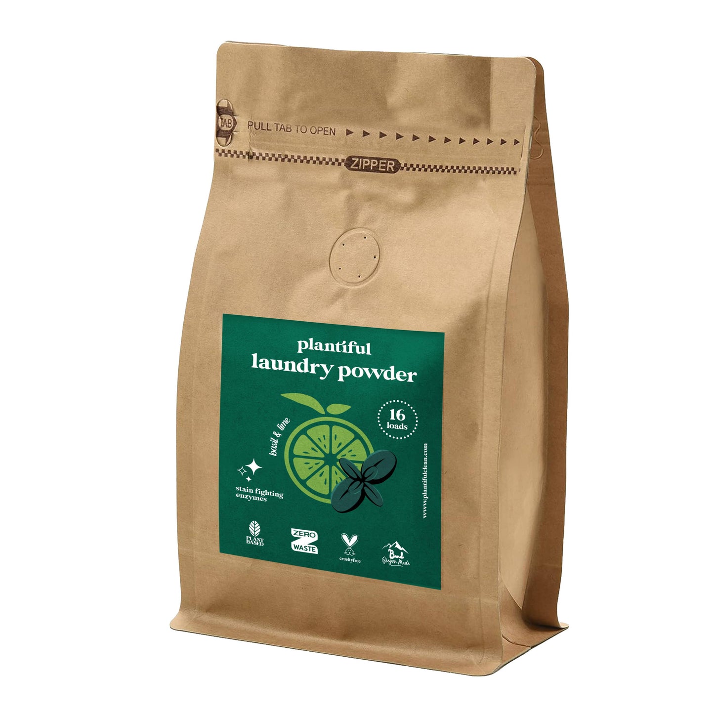 Laundry Powder: Lemongrass & Sage / 32 oz Bag
