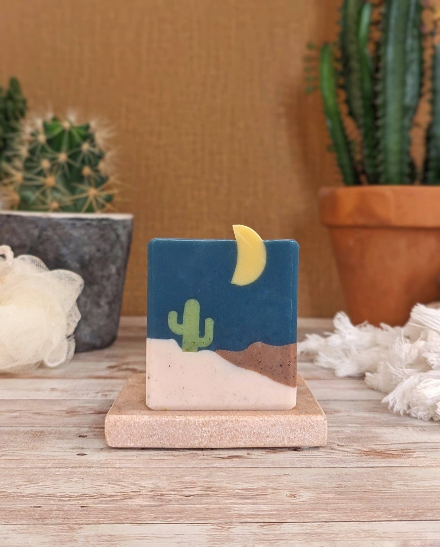 Twilight Saguaro - Exfoliating Cactus Goats Milk Soap