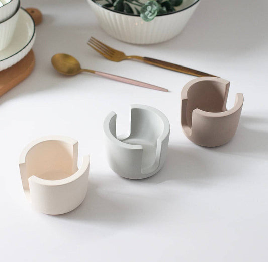 Diatomite Sponge Holder: Mauve