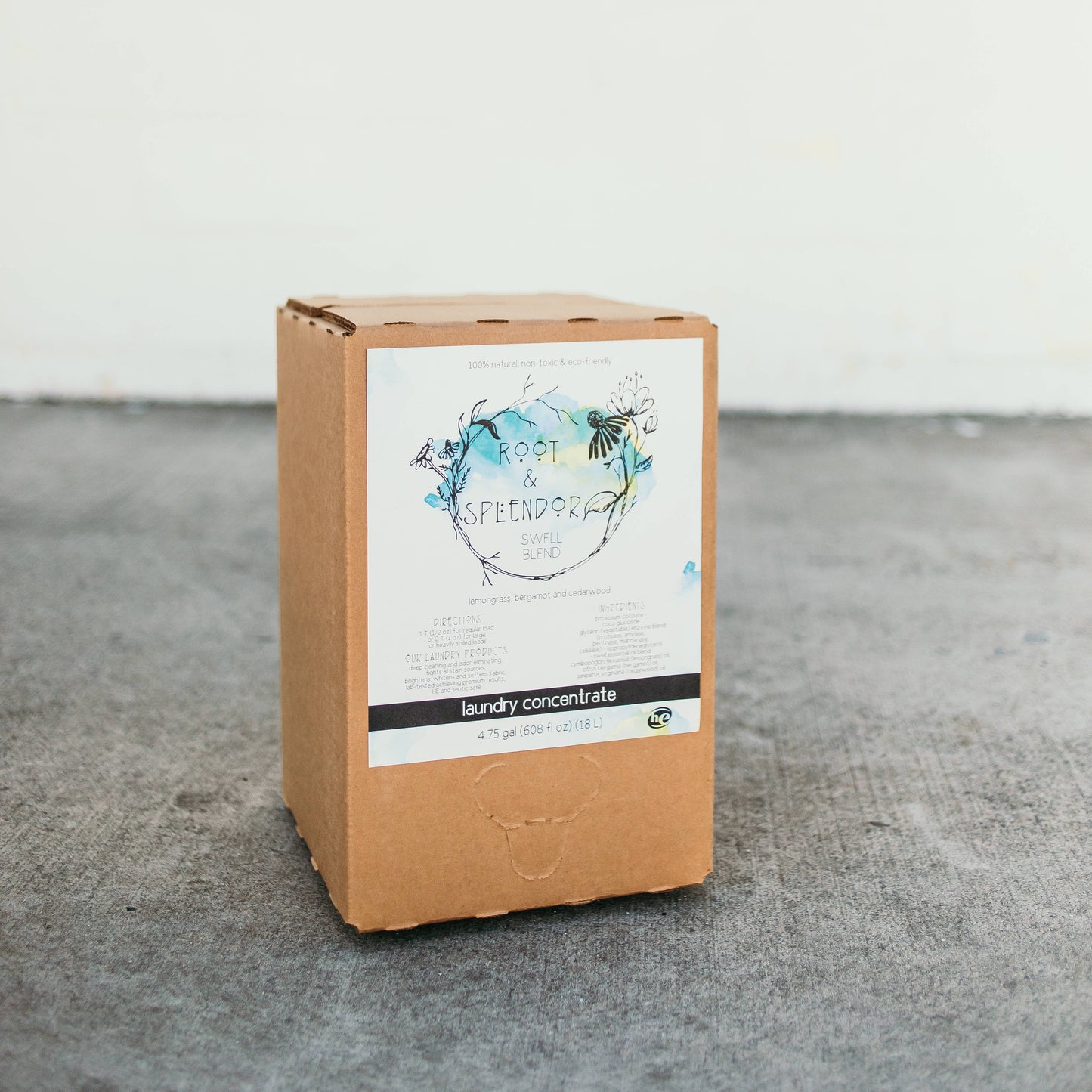 Bulk Laundry Soap Concentrate: 18 L / Free and Clear