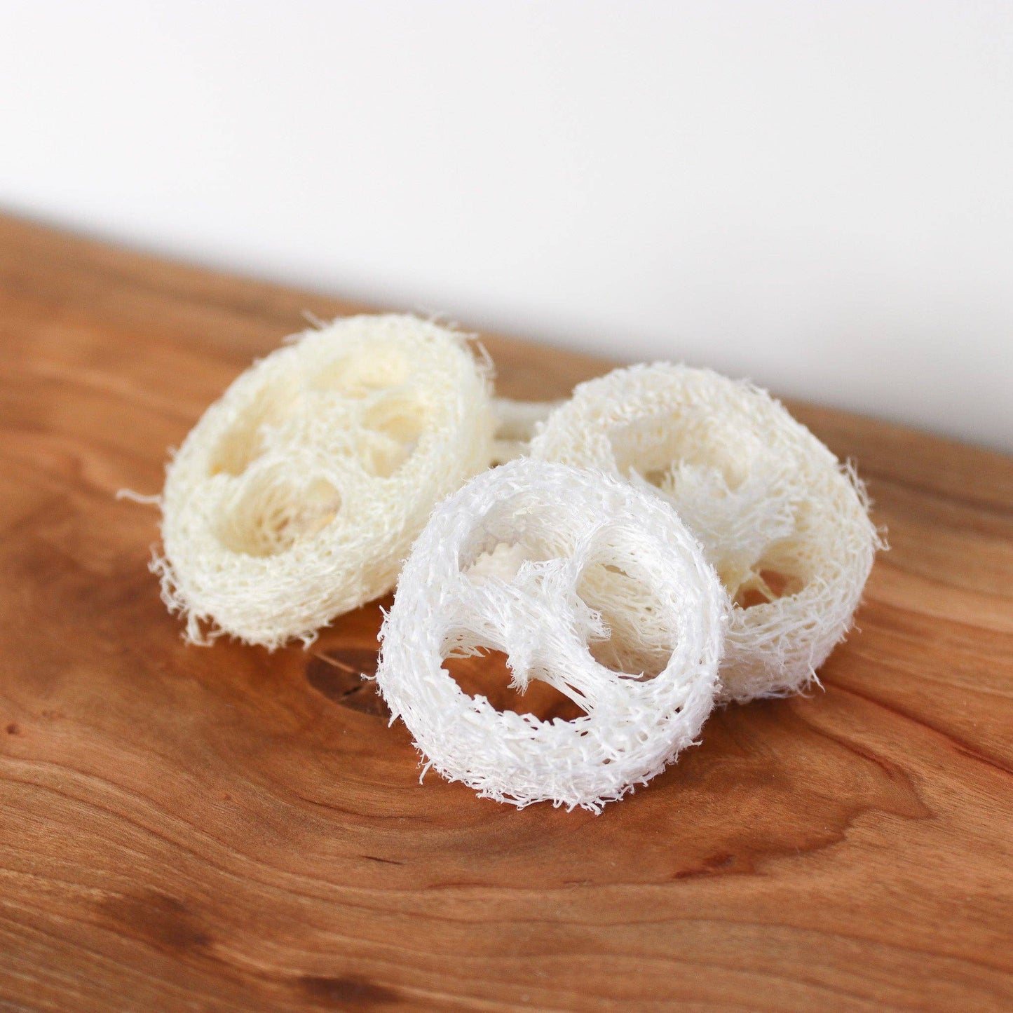 Loofah Single Piece | Loofah Slice/Soap Riser: Medium Loofah