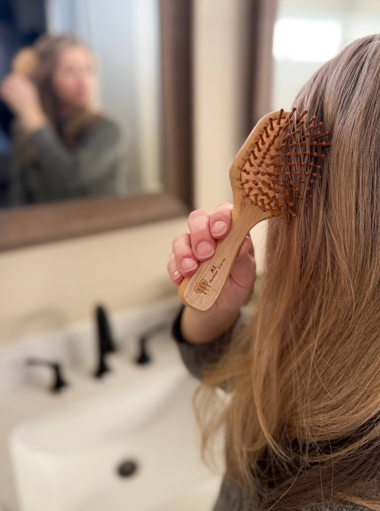 Bamboo Travel Hairbrush