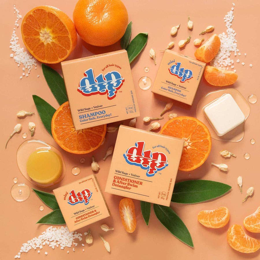 Conditioner Bar & After Swim Detangler - Wild Sage & Vetiver: 3 oz