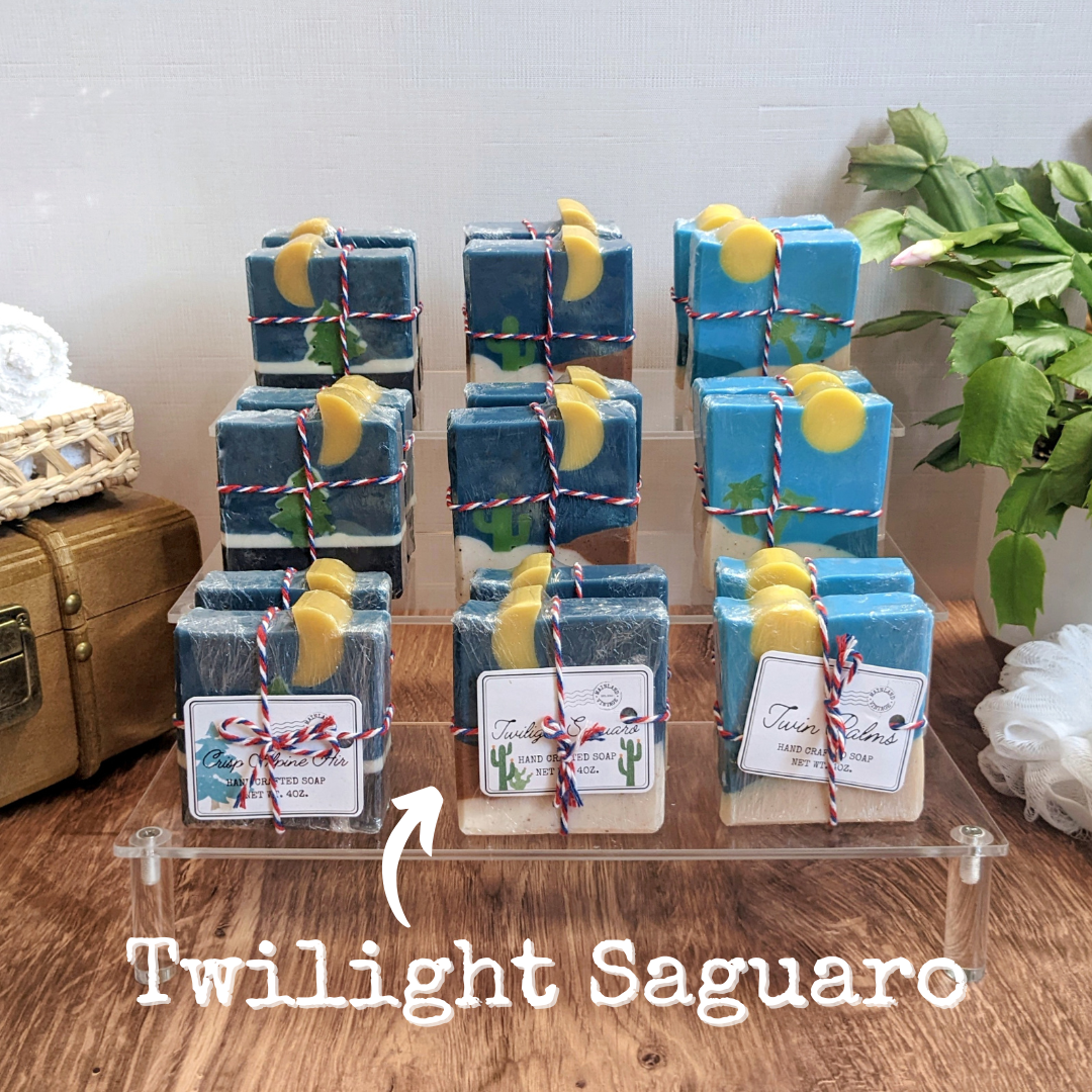 Twilight Saguaro - Exfoliating Cactus Goats Milk Soap