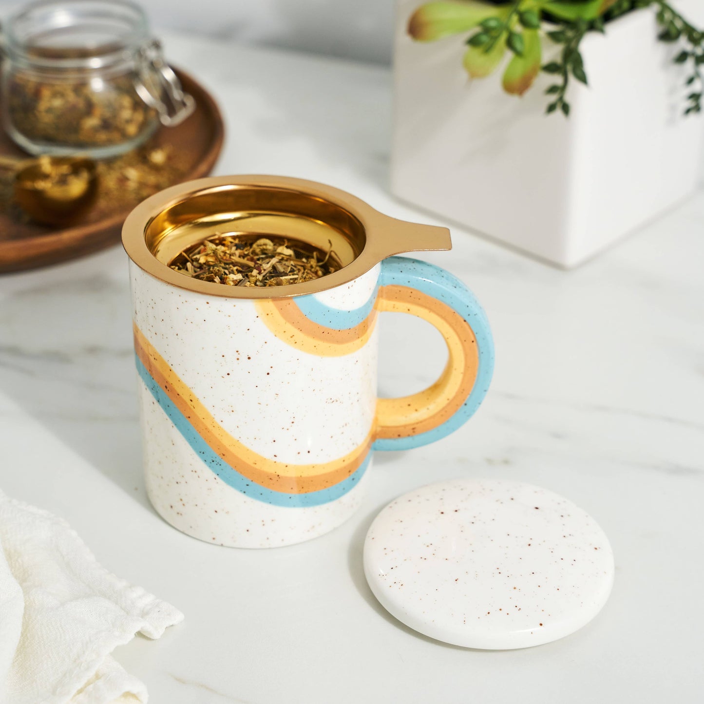 Everlee Mug with Infuser & Lid