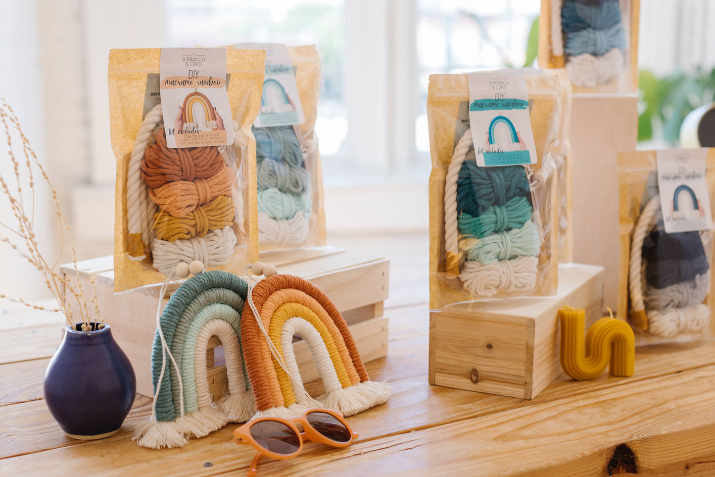 DIY Rainbow Kit / Craft/ Crafts/ Do It Yourself: Sunset