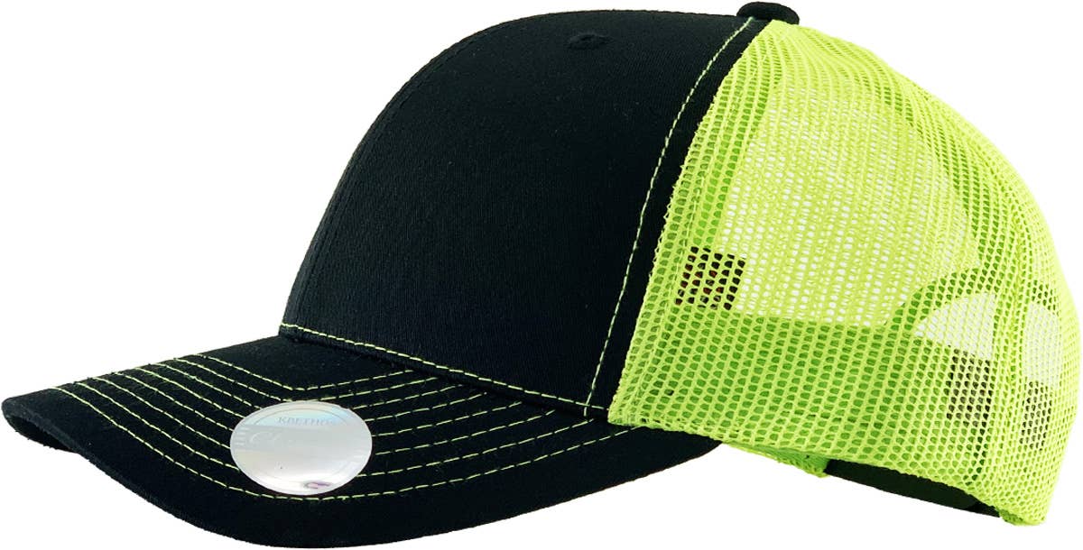 CLASSIC 6 PANEL MESH BACK: DGY-DGY