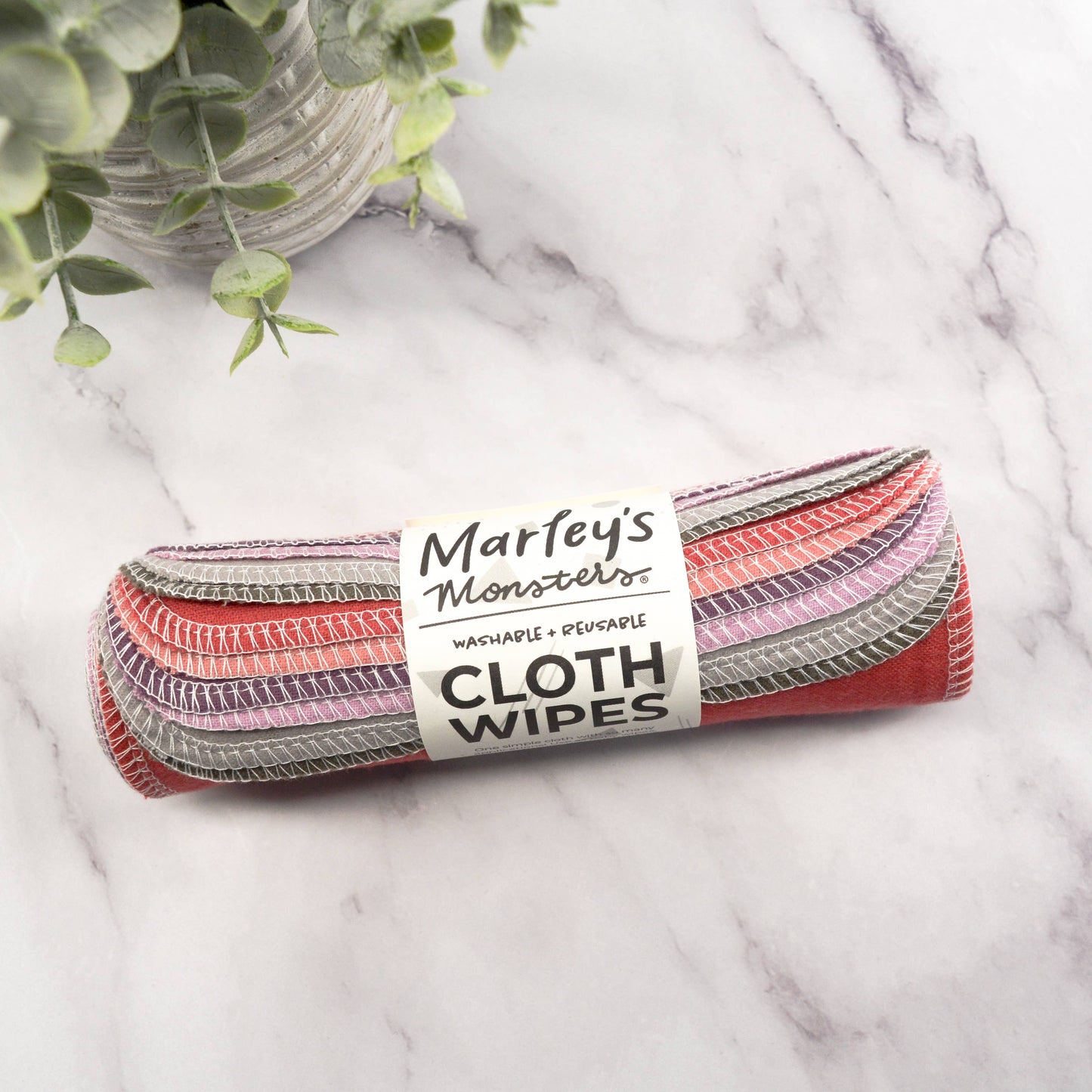 Cloth Wipes: Specialty Color Mixes - 12 pack / Desert Rose