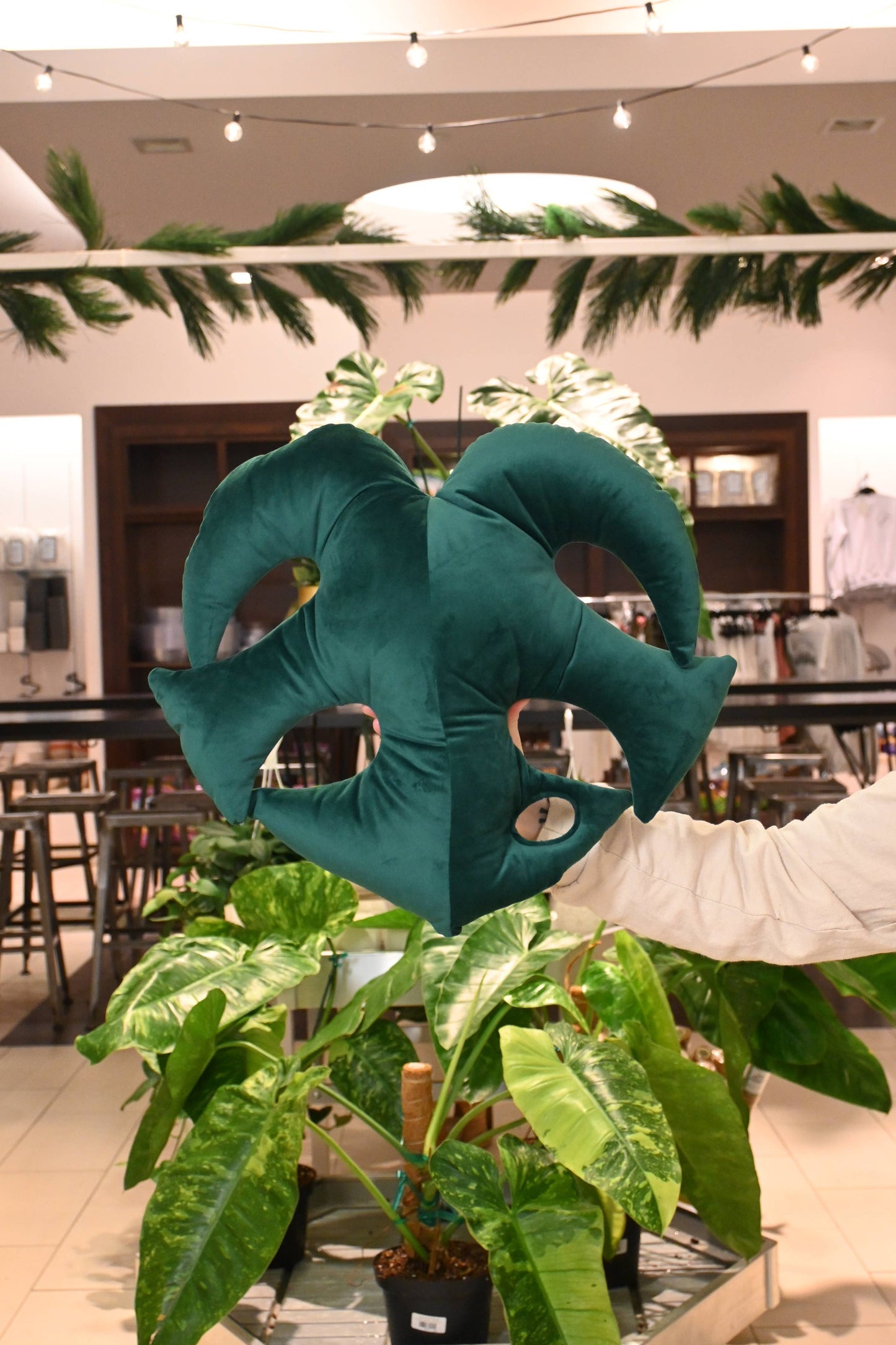 Leaf Pillows: Philodendron