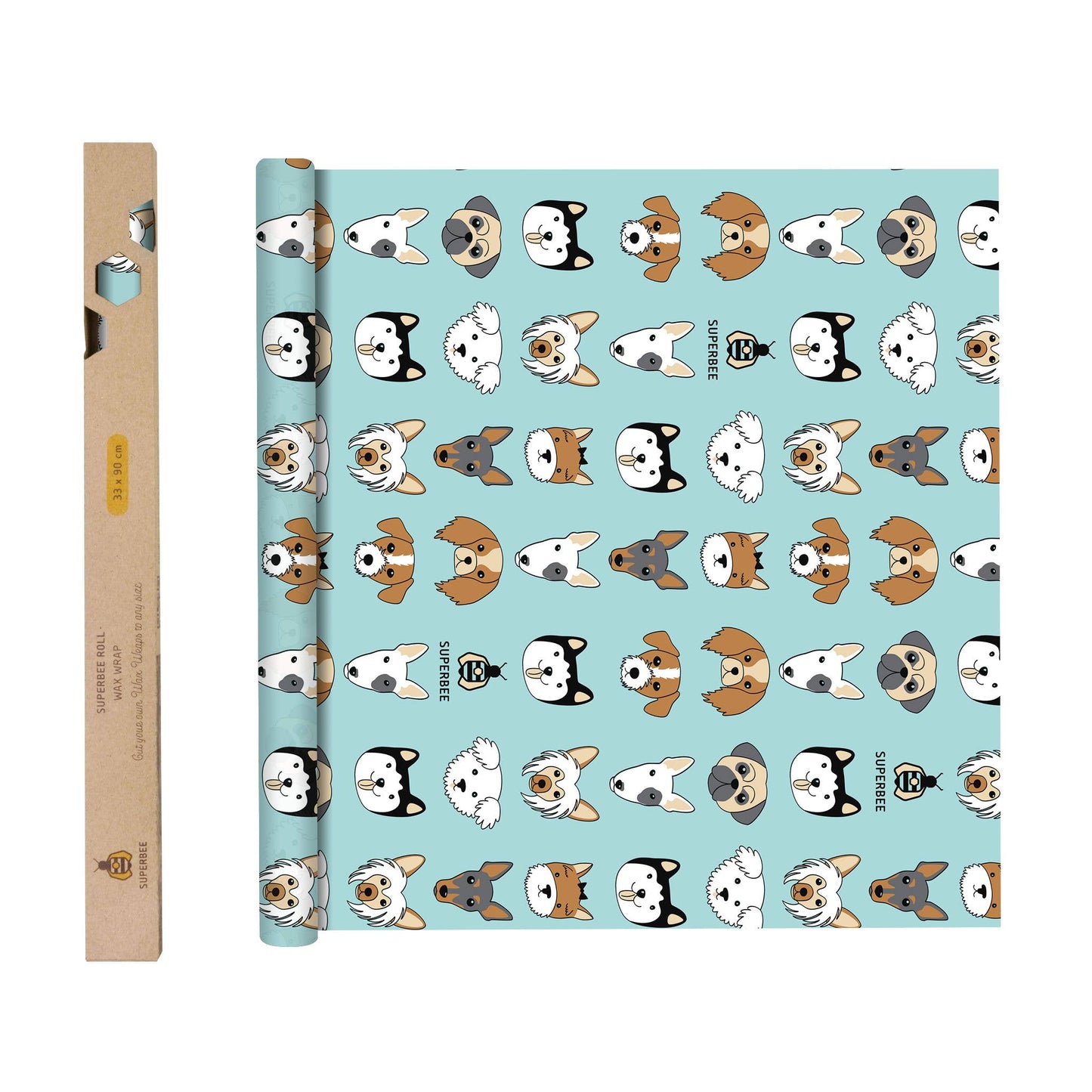Reusable Beeswax Wrap Roll: Passion Som