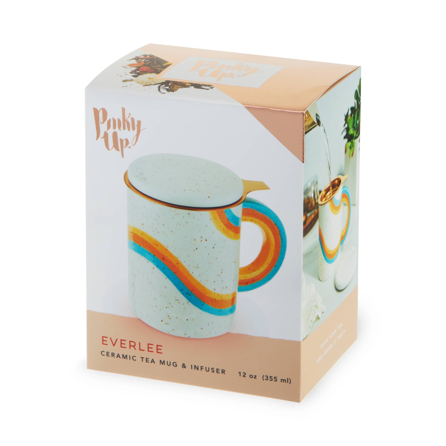 Everlee Mug with Infuser & Lid
