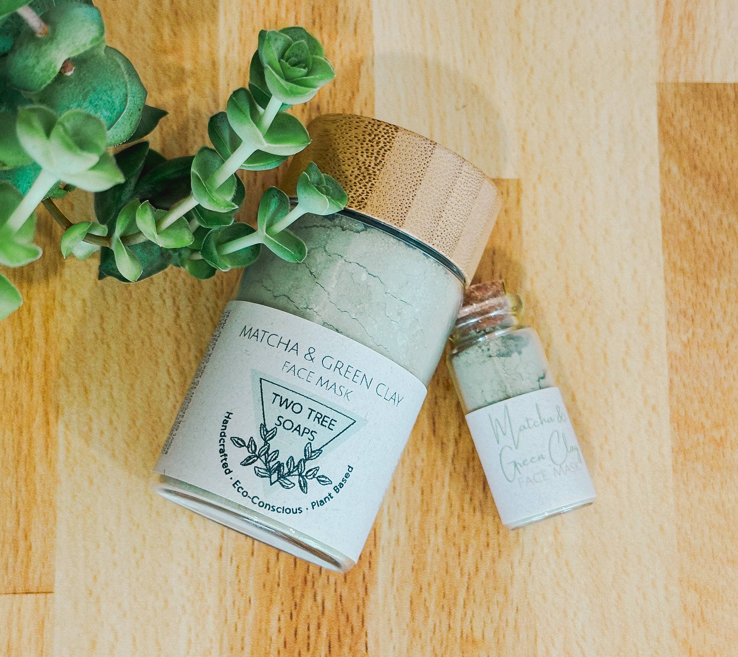 Clay Face Mask ~ Matcha & Green Clay