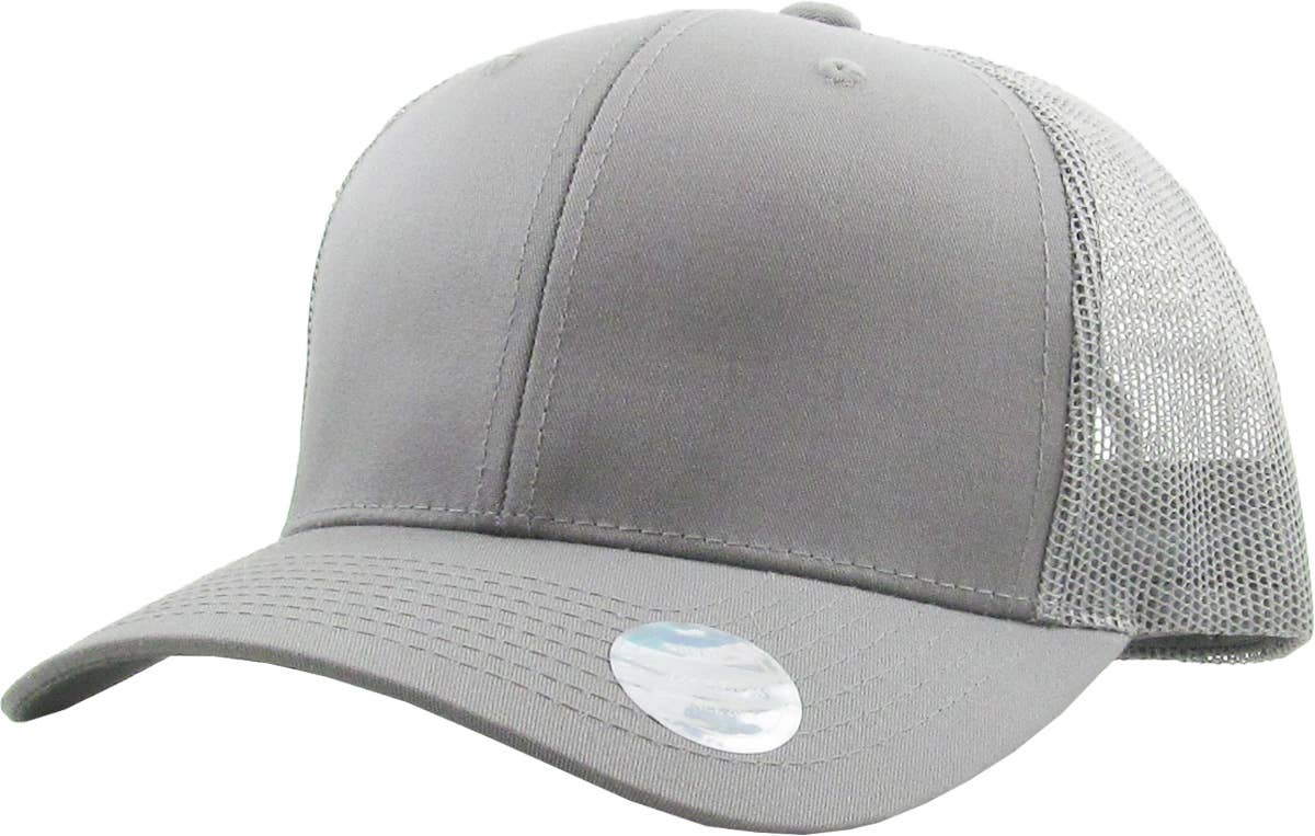 CLASSIC 6 PANEL MESH BACK: LGY-LGY