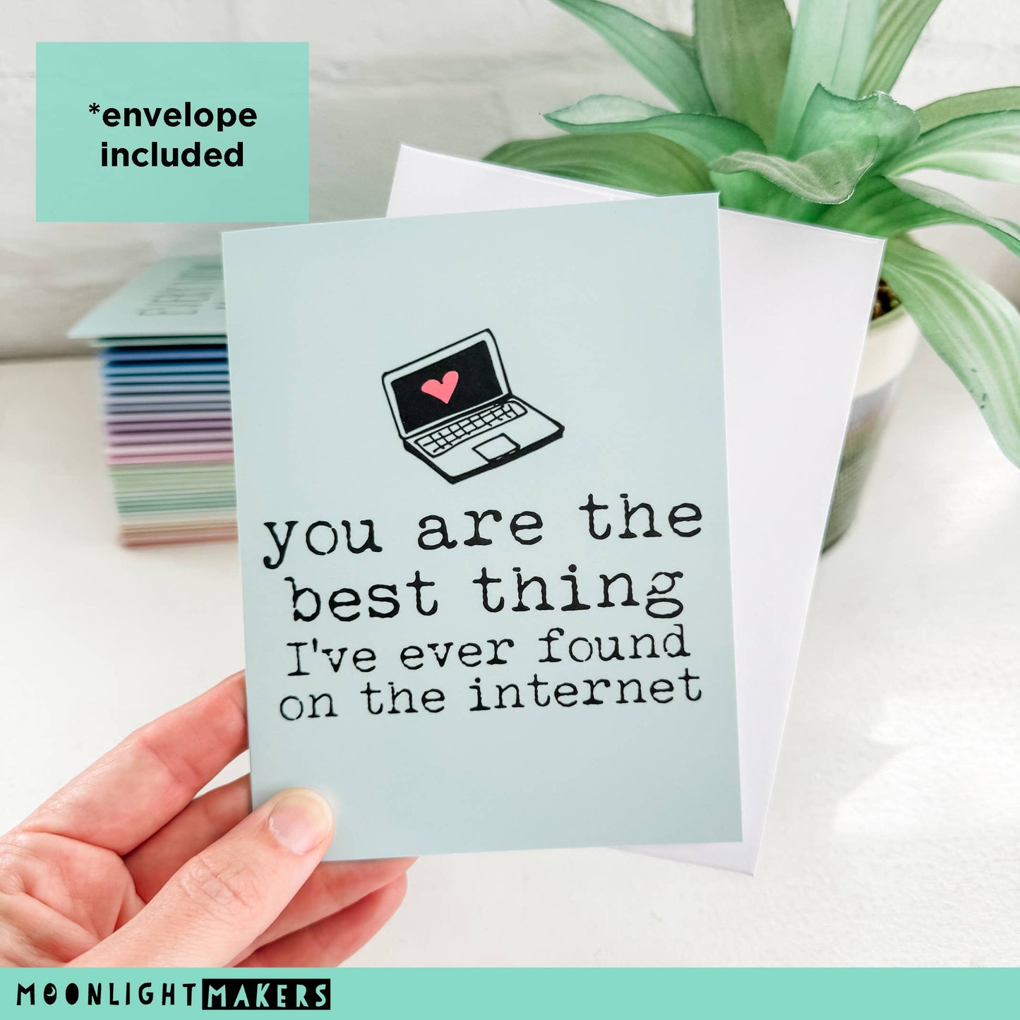 Love You Best Tea - Cute Greeting Cards - Boba, Bubble Tea