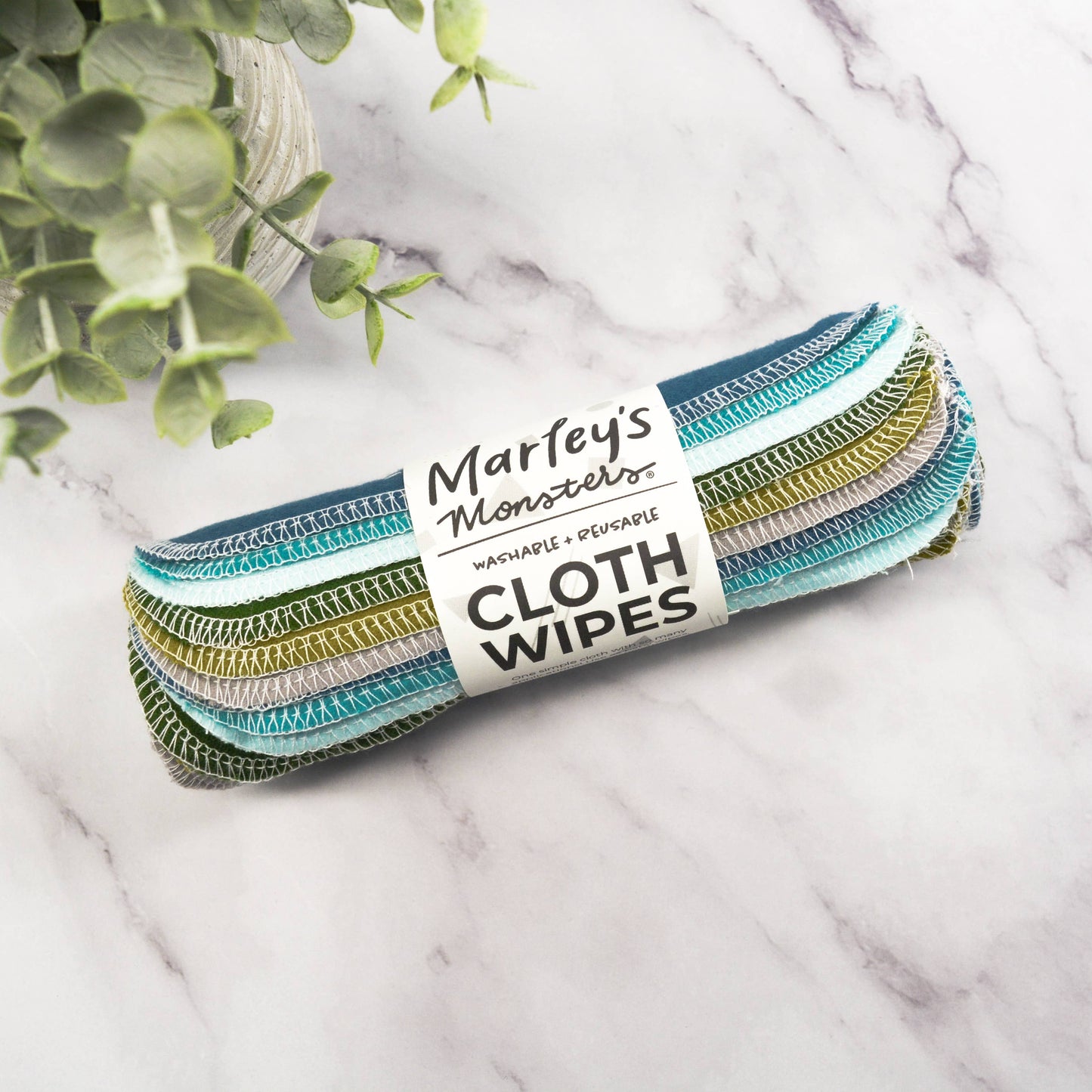 Cloth Wipes: Specialty Color Mixes - 12 pack / Desert Rose