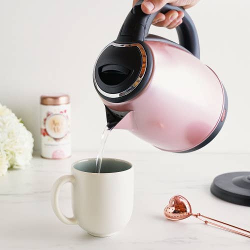 Parker™ Stainless Steel Electric Tea Kettle -56oz -Rose Gold